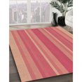 thumbnail image 3 of Ahgly Company Tapis Rectangulaire Lavable en Machine Intérieur Transitionnel Rouge Cramoisi, 2 Pieds x 5 Pieds, 3 of 7