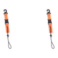 thumbnail image 2 of QualitChoice Quick Release Diving Lanyards Camera Torch Holder Strap Underwater Flashlight Snorkeling Belt Snorkeling Webbing Orange 2Set, 2 of 6