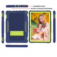 thumbnail image 2 of Mignova for Fire HD 10 Case,Heavy-Duty Drop-Proof Shock-Resistant Rugged Protective case(with Stand) for All-New Amazon Fire HD 10&Fire HD 10 Plus(11th Generation, 2021 Release (Navy/Green+1 Pack), 2 of 6