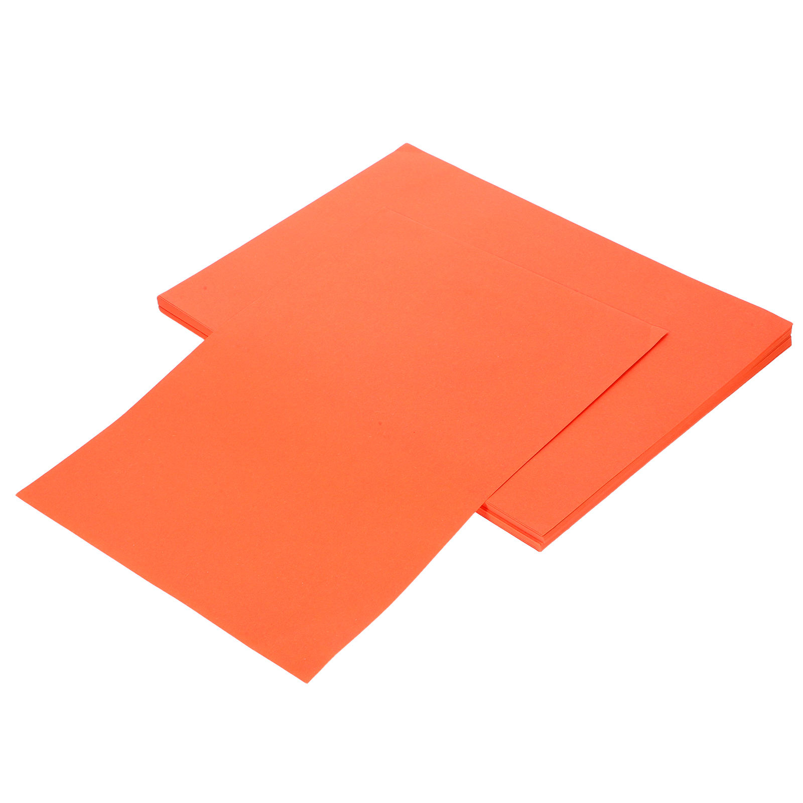 OULII 100 Sheets Orange Printer Paper Colored For Origami Educational Activities