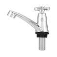 thumbnail image 1 of Qiilu ABS Plastic Single Cold Faucet Water Tap Bathroom Basin Kitchen Sink Accessories, Single Cold Water Tap, 1 of 3