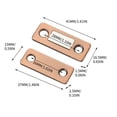 thumbnail image 3 of Birdeem Magnetic Sliding Door Wardrobe Door Magnetic Strip Patch Absorber, 3 of 12