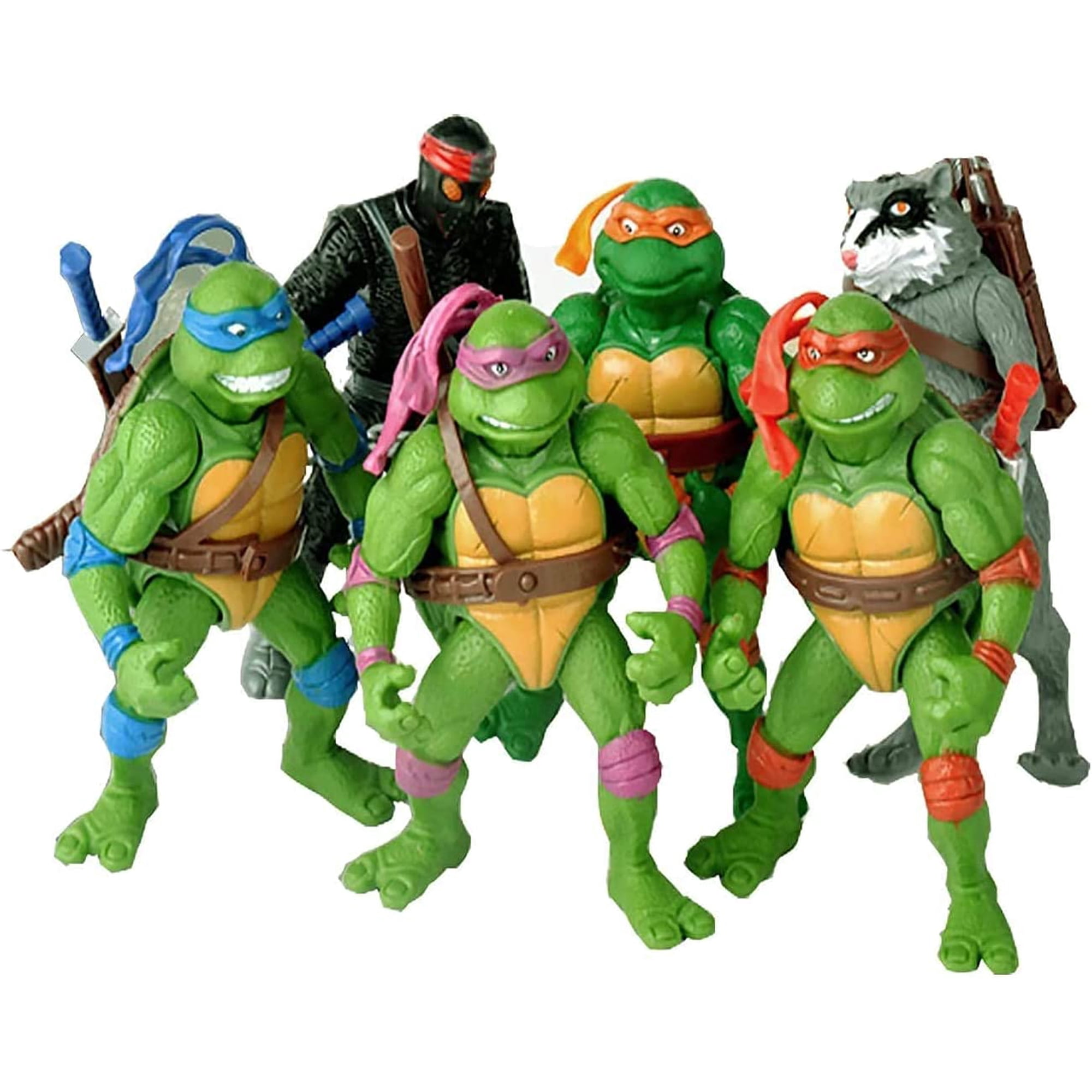 【希少・コンプリート】TMNT クラシックコレクション フィギュア6体セット Ninja Turtles Toys | 6 PCS Teenage Mutant Ninja Turtles | TMNT New