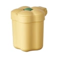 thumbnail image 2 of Mini Desktop Trash Can Cute Small Household Mini Coffee Table Melon Peel Shell Storage Bucket Bedroom with Lid Trash Can, 2 of 5