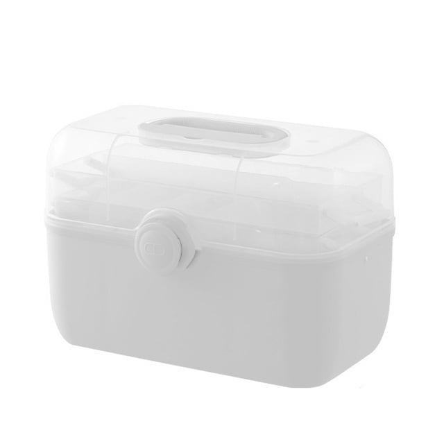 Box Medicine Storage Box Plastic Multi Layer Large Capacity Medicine Cabinet for Household