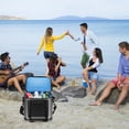 thumbnail image 2 of Gymax 38 Cans Portable Cooler Bag Leak-Proof Insulated Water-Resistant For Camping, 2 of 10