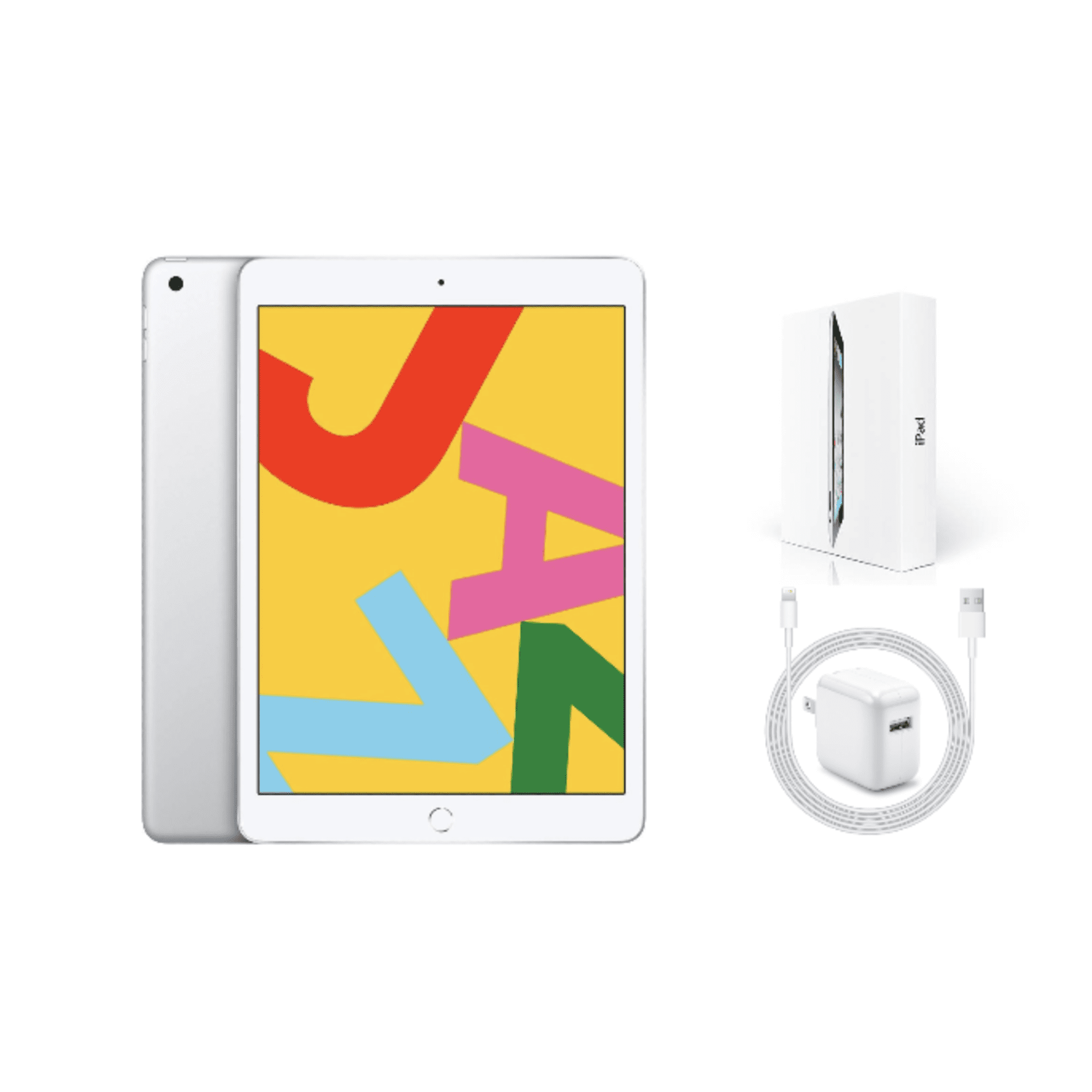 Open Box Apple iPad 8th Gen A2270 (WiFi) 32GB Silver (Grade A+)