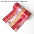 thumbnail image 3 of Coofit 6 Rolls Christmas Masking Planner Tape Cute Tearable Cartoon Craft Tape, 3 of 10