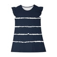thumbnail image 4 of Économies d'Été! Robe d'Été pour Enfants, Robes Décontractées pour Filles en Solde, Robe d'Été à Manches à Volants pour Filles 4-14T, 4 of 5
