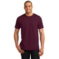 thumbnail image 2 of Hanes ComfortBlend EcoSmart T-Shirt à Col Ras du Cou pour Hommes, TG, Bordeaux, 2 of 5