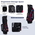 thumbnail image 4 of Ultimate Men's Complete Golf Club Set Golf Club Package Set incl 460CC with Rain Hood Blue, 4 of 10