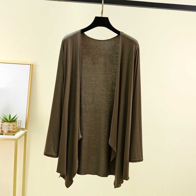 TopLLC Ensembles de Pyjama Ensembles de Détente pour Femmes, Vêtements de Nuit pour Femmes Blouse pour Femmes Uni Décontracté Mode Col Rond Manches Longues Régulières Hauts de Vêtements de Nuit Manches Longues Hauts de Pyjama