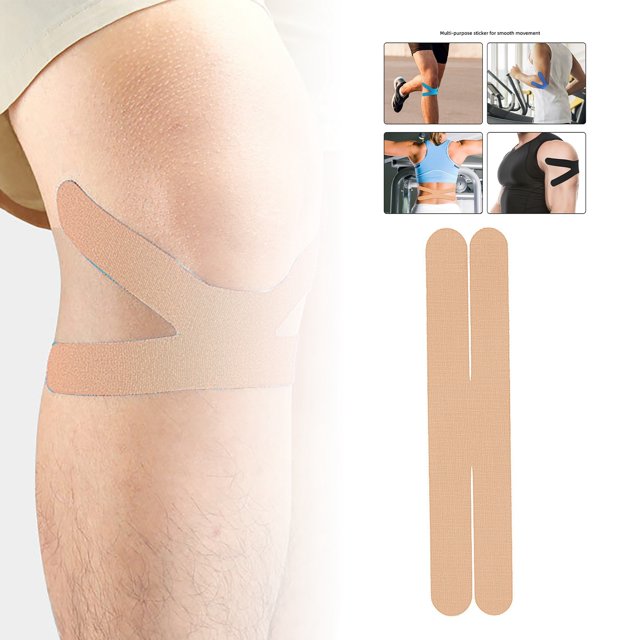 X-Type Elastic Kinesiology Tape for Muscle Support and in Athletic Training and Recovery