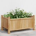 thumbnail image 1 of vidaXL Planter 50x30x25 cm Bamboo, 1 of 5