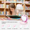 thumbnail image 3 of LED Girls Desk Lamp, Eye Friendly Table Lamp with Pen Holder, Rechargeable USB Port, 2 Color Temperatures for Teenage Students, 3 of 5