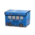 thumbnail image 1 of Automobile Storage Box Foldable Clothing Integral Box Non-Woven Film Covered Toy Sundry Storage Box, 1 of 9