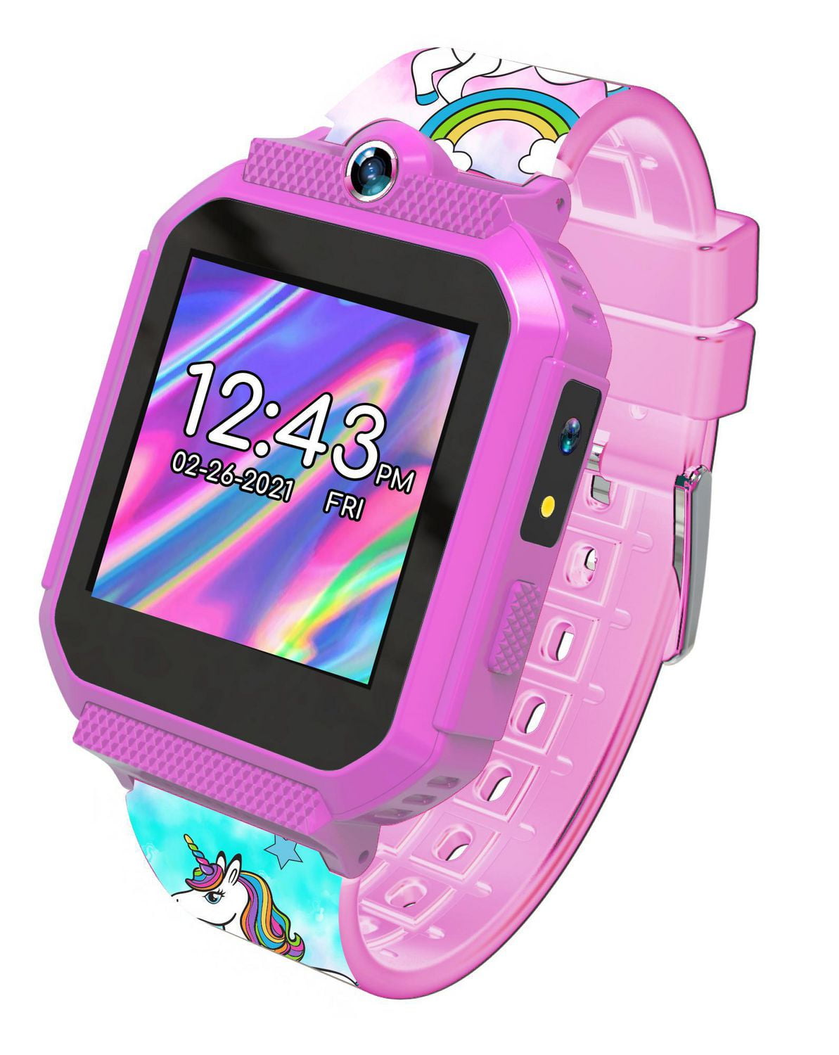 Montre de jeux interactifs avec température corporelle iTIME pour enfants Style licorne
