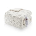 thumbnail image 1 of Electric Heated Throw Blanket - 10 Adjustable Heat Levels, 10-Hour Timer, ETL Certified, Portable, Washable, Fast Heating - 50x60 inches, 1 of 8