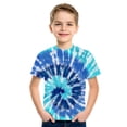 thumbnail image 1 of PMVFHDE T-Shirts Décontractés Imprimés pour Filles Col Rond Manches Courtes Hauts / Tenues Tunique Décontractée Blouse D-B,TP, 1 of 2