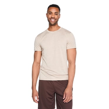 T-shirt à manches courtes et coupe étroite Athletic Works pour hommes