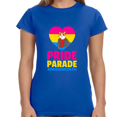 thumbnail image 1 of Pride Parade LGBT Flag Gay Pride Month Lesbian Transgender Womens T Shirts, 1 of 6