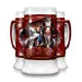 thumbnail image 3 of Budweiser 2022 Tasse en Céramique de Fête Stein, 3 of 10