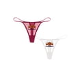 thumbnail image 1 of Culottes Transparentes Taille Basse d'Halloween pour Femmes, Gousset en Coton, Dentelle et Maille, String pour Femmes, 1 of 4