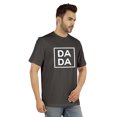 thumbnail image 2 of Inkmeso Men's Graphic Printed Da Da€ Quotes First Time Daddy Tshirt Cotton Jersey Tee, 2 of 7