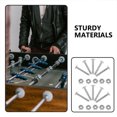 thumbnail image 2 of 10 Pcs Vis de Fixation pour Table de Baby-Foot Écrou en Métal Vis Robuste pour Table de Baby-foot, 2 of 8