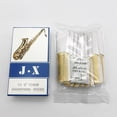 thumbnail image 2 of 10 Pcs Saxophone Reeds Strength 2.5 For Alto Soprano Tenor Sax Clarinet Reed, 2 of 7