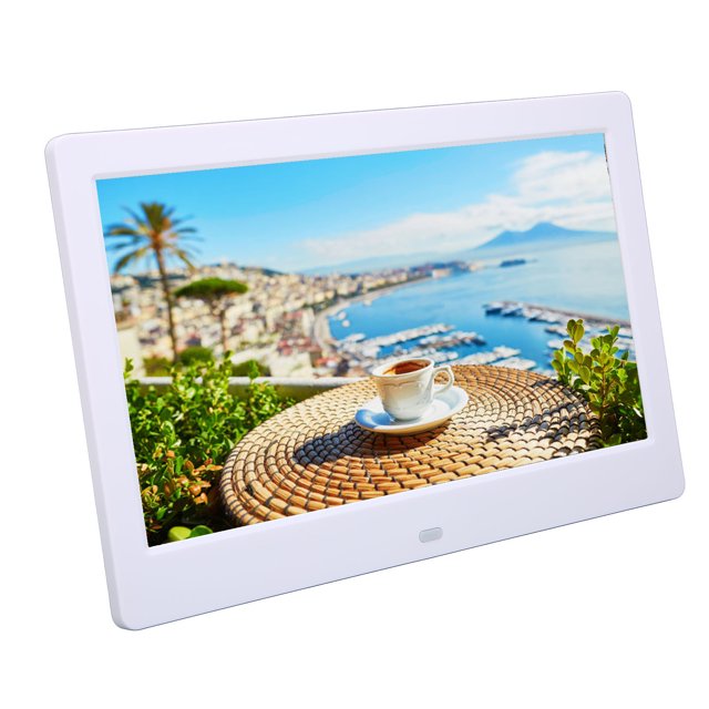 Digital Photo Frame HD 10.1 Inch 1024x600 LCD Display Smart Electronic Picture Frame With Remote Control 110-240V