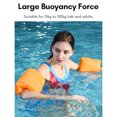 thumbnail image 4 of Amdohai 2pcs Inflatable Swim Arm Bands PVC Arm Swimming Floats Rings for Kids Adults, 4 of 8