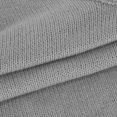 thumbnail image 3 of Qertyioot Chandails à Col en V pour Femmes Mode Automne et Hiver Décontracté Col Rond Manches Couleur Unie Hauts Blouse, 3 of 6