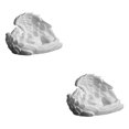 thumbnail image 2 of Maytalsory Resin White Angel Statue Elegant Desktop Decor Collection Window Props for Christmas lie down left think 2Set, 2 of 6