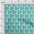 thumbnail image 2 of oneOone Rayon Teal Green Fabric Asian Block Sewing Craft Projects Fabric Prints By Yard 56 Inch Wide, 2 of 4