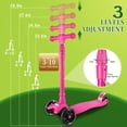 thumbnail image 2 of AKDSteel Trottinettes pour Enfants de 3 à 5 Ans, Trottinette à Pousser pour Garçons Filles Tout-Petits, 4 Hauteurs Réglables, Roulement AEBC-9, 3 Roues Lumineuses, Inclinaison pour Diriger, Activités Extérieures pour Enfants de 3 à 12 Ans, 2 of 6