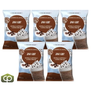 Big Train Irresistible Mocha Java Chip mélange de café glacé – Base de café Premium Arabica & Chocolat dénaturé, 3.5 Poche – Commerce de gros 5/Case Pack commercial principal d'approvisionnement
