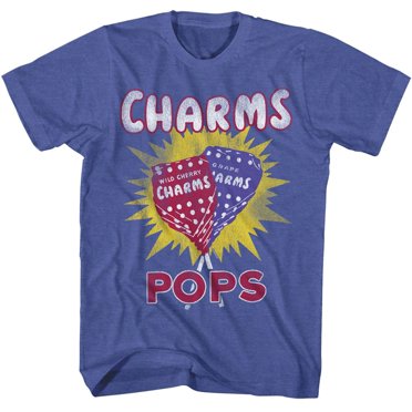 Tootsie Roll Charms Pops Royal Heather T-Shirt pour Adulte P