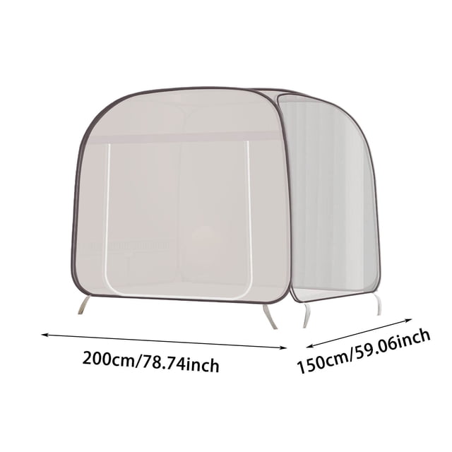 BKER Up Net Tent Instant Setup Portable Folding Bed With Zipper Door For Indoor Outdoor Travel Camping