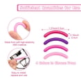thumbnail image 2 of Maytalsory 80 Pcs Recourbe-Cils avec Tampons Élastiques de Remplacement Quantité Tampons en Caoutchouc pour une Longue Durée Coloré, 2 of 6