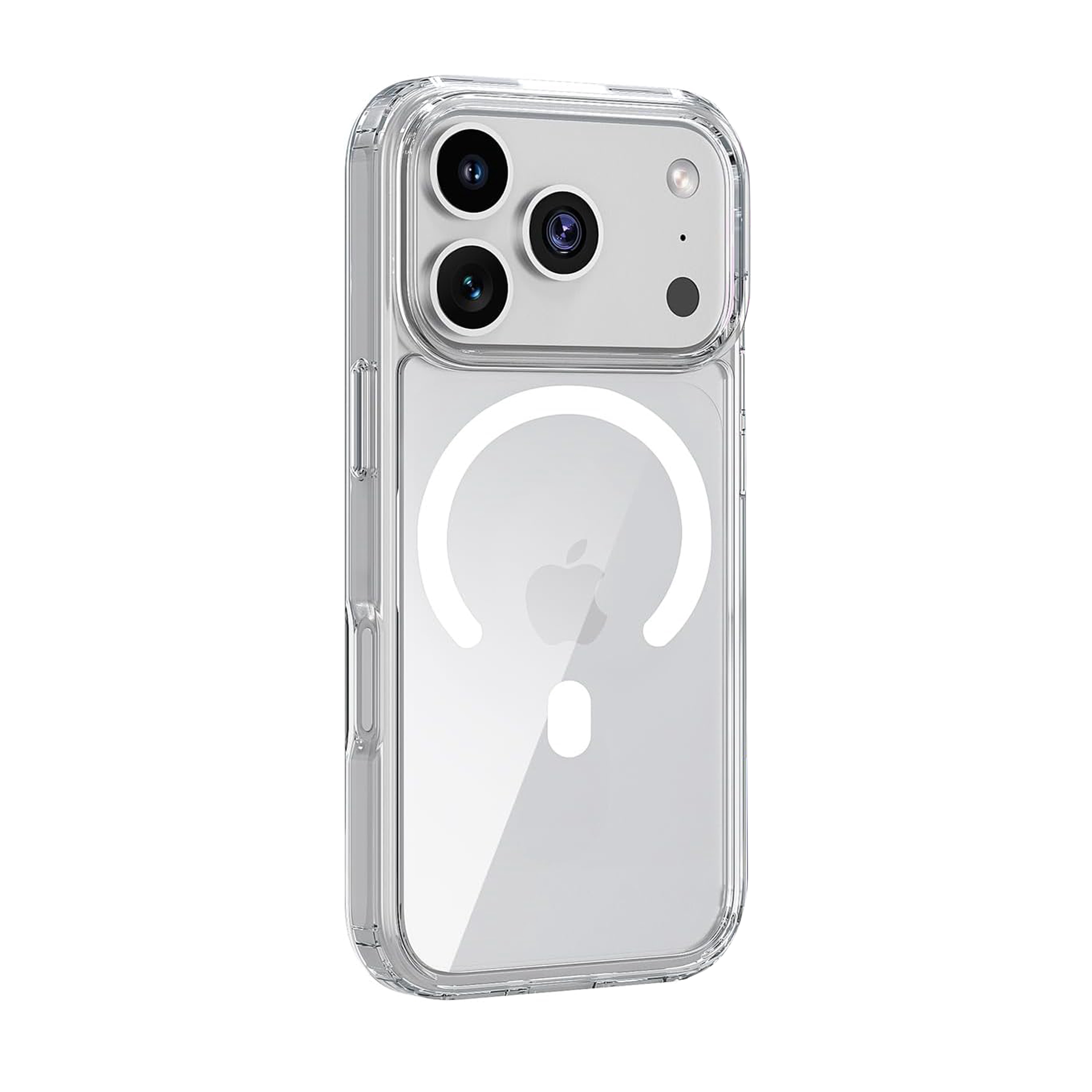 Onn. Étui en silicone résistant, compatible MagSafe, léger, à profil mince avec protection supérieure contre les chutes jusqu'à 1,8 m/6 pi pour iPhone 17 Pro Max