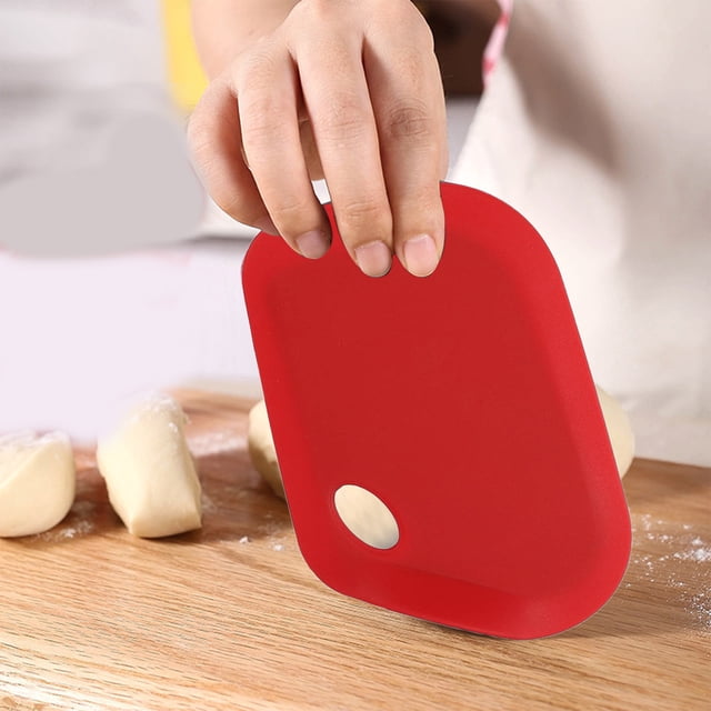 Yhmxh Kitchen Gadgets Kitchen Accessories Kitchen Items Kitchen Gifts Kitchen Essentials Home-Use Standable Dough Scraper Ideal For Cutting Dough And Spreading Cream Dough Scraper