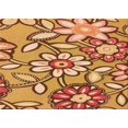 thumbnail image 1 of Ahgly Company Machine Washable Indoor Rectangle Transitional Yellow Orange Area Rugs, 2' x 3', 1 of 7