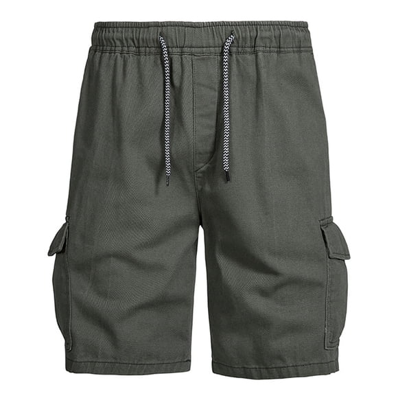 Teissuly Summer Shorts Discount Men's Work Shorts, Mid-waist Multi-pocket Five-piece Pants Casual Pants Sports Pants Shorts Pants