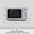 thumbnail image 2 of Breville BMO870BSS1BUC1 the Combi Wave 3 in 1 Microwave, Brushed Stainless Steel, 2 of 6