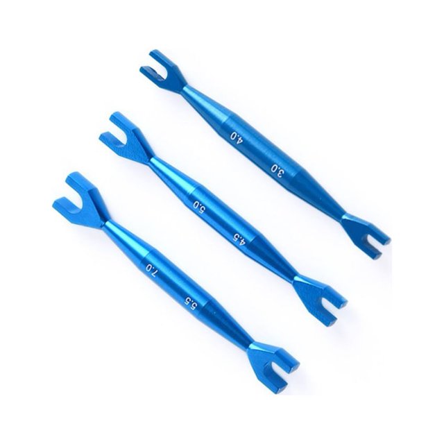 Clés Universelles à Extrémité Ouverte de 5.5-7mm de 4-4mm 4.5-5mm pour la Voiture de Rc