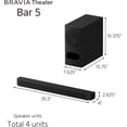 thumbnail image 3 of BRAVIA Theatre Bar 5, 3 of 6