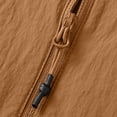 thumbnail image 3 of biudgviw Manteaux de Pluie pour Femmes Imperméables Légers Coupe-Vent d'Extérieur pour Course Randonnée Imperméable à Fermeture Éclair Manteau de Pluie à Capuche Manteau d'Extérieur, 3 of 5
