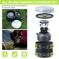 thumbnail image 4 of Camping Cooking Set Camping Cookware Set 16pcs Camping Pot pan Set Nesting Camp Cook Set Camping&Hiking cookware Camping Backpacking Pans Set, 4 of 7