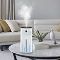 thumbnail image 4 of Cool Mist Humidifiers for Bedroom Portable Desk Humidifier, Cool Mist Humidifier, Humidifier for Home Bedroom Office, Plants, Colorful Night Light Function Warm Mist Humidifiers for Bedroom, 4 of 8